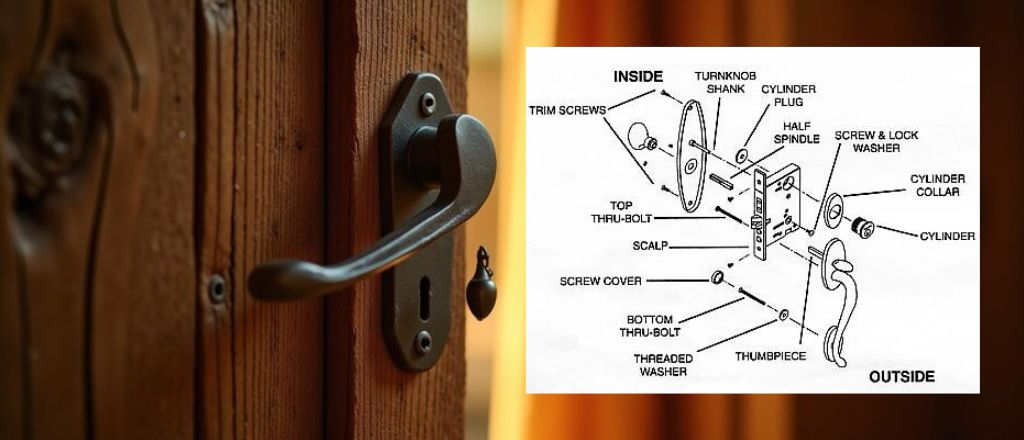 Door Lock Anatomy- Parts of lock